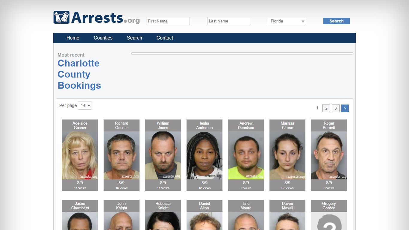 Charlotte County Arrests and Inmate Search